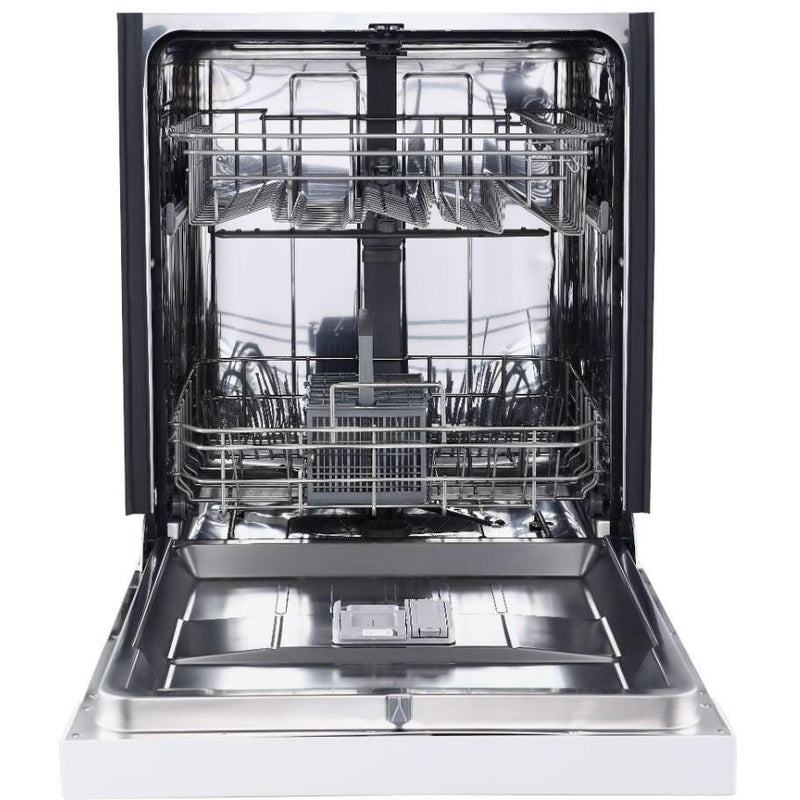 Moffat 24-inch Built-in Dishwasher with Front Controls MBF420SGPWW IMAGE 2